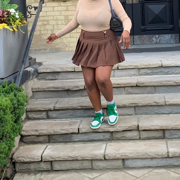 Tiger Mist Darcey Skirt - Chocolate - Picture 4 of 9